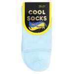 Шкарпетки Cool Socks унісекс р.25-27 блакитний