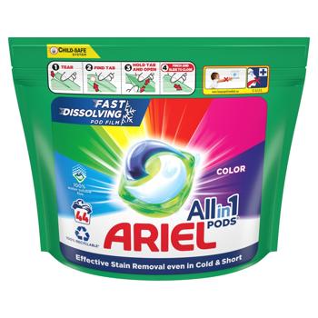 Ariel Pods All-in-1 Color Washing Capsules 44pcs - buy, prices for MegaMarket - photo 3