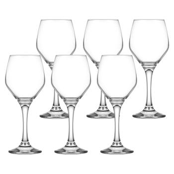 Ardesto Loreto Wine Glass Set 6pcs 260ml - buy, prices for ULTRAMARKET - photo 1