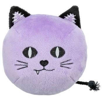 Trixie Halloween Котик іграшка для собак 10 см - фіолетовий - купити, ціни на MasterZoo - фото 1