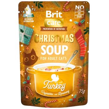 Brit Care Christmas Soups набір супів для котів 15 шт х 75 г - асорті - купити, ціни на MasterZoo - фото 3