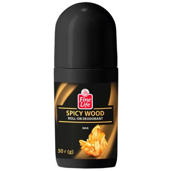 Дезодорант шариковый Fine Life Spicy Wood для мужчин 50г