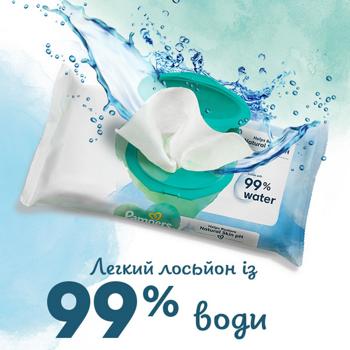 Серветки вологі Pampers Harmonie aqua 48шт - купити, ціни на - фото 5