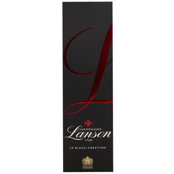 Шампанське Lanson Le Black Label Brut (gift box) біле брют 0.75 л - купити, ціни на - фото 5