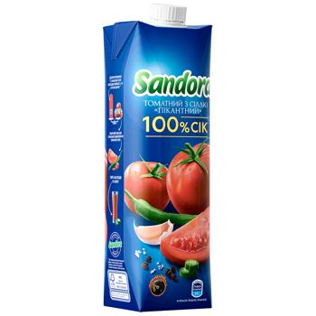 Сік Sandora Пікантний томатний з сіллю 0,95л - купити, ціни на КОСМОС - фото 5
