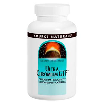 Source Naturals Ultra Chromium GTF Chromium Picolinate 200mcg 120 tablets - buy, prices for Biotus - photo 1