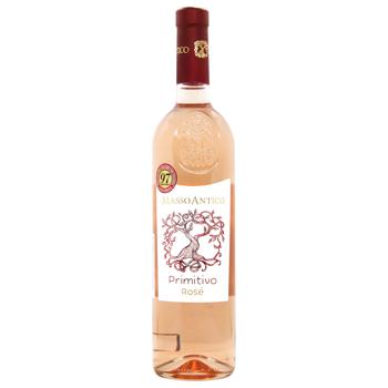 Masso Antico Primitivo Salento Rose Dry Pink Wine 12.5% ​​0.75l - buy, prices for - photo 1