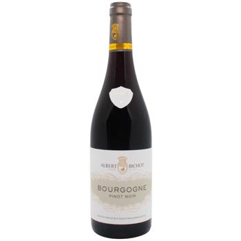 Вино Albert Bichot Bourgogne Pinot Noir червоне сухе 13% 0,75л - купити, ціни на WINETIME - фото 1