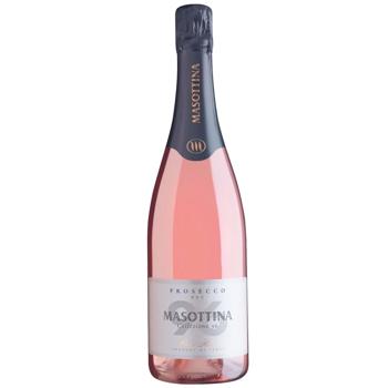 Вино игристое Masottina Prosecco Collezione 96 Brut розовое брют 11% 0,75л - купить, цены на WINETIME - фото 1