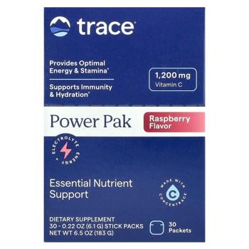 Trace Minerals Research Raspberry Flavored Electrolytes 6.1g*30 packets