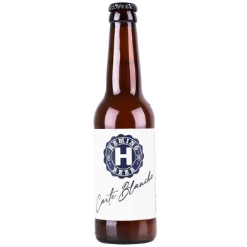 Heming Blanche Light Unfiltered Beer 4.9% 0.33l - buy, prices for - photo 1