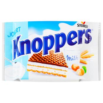 Вафли Knoppers Йогурт 25г - купить, цены на Восторг - фото 1