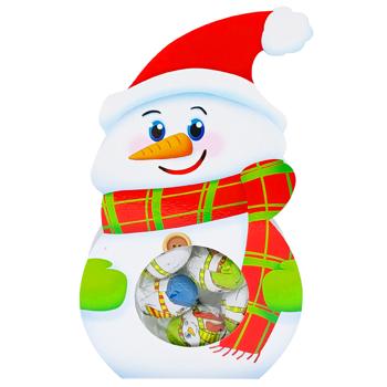 Праліне фігурка Inco 60 г Сніговик - купить, цены на Таврия В - фото 1