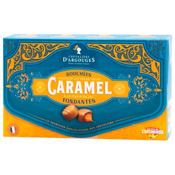 Chevaliers d'Argouges Milk Chocolate with Caramel Filling 140g - buy, prices for WINETIME - photo 1