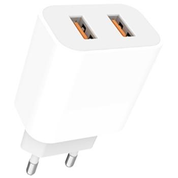 Denmen DC05 2.4A 2USB 2USB White Charger - buy, prices for Auchan - photo 2