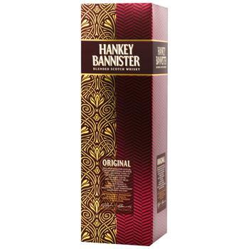 Віскі Hankey Bannister 3роки 40% 1л - купити, ціни на METRO - фото 3