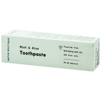 Natur Boutique Toothpaste with Mint and Aloe 75ml - buy, prices for MegaMarket - photo 1