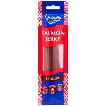 Bla Bla Fish Dried Salmon Sticks with Pepper 40g - buy, prices for - photo 1