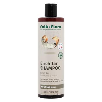 Beauty Jar Folk&Flora Birch Tar shampoo 400ml