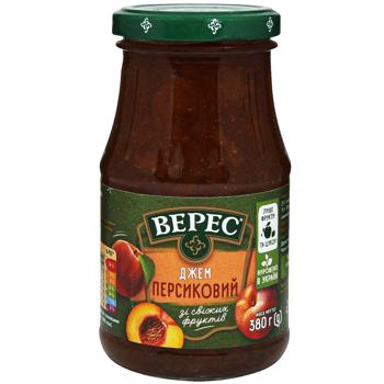 Джем Верес персиковый 380г - купити, ціни на КОСМОС - фото 1