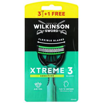 Wilkinson Sword Xtreme3 On the Go Comfort Disposable Razor 8pcs