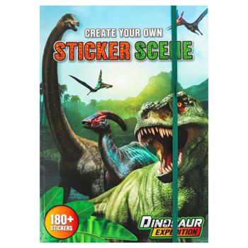 Creative Kit Dinosaur Expedition Sticker Book 961027 - buy, prices for COSMOS - photo 1
