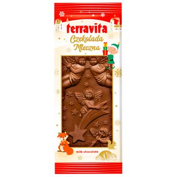 Terravita Christmas Milk Chocolate 90g - buy, prices for Vostorg - photo 2