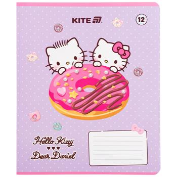 Зошит Kite Hello Kitty у клітинку A5 12 аркушів в асортименті - купити, ціни на - фото 3