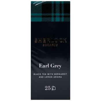 Чай чорний Sherlock Secrets Earl Grey 2г*25шт - купити, ціни на Auchan - фото 3