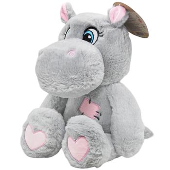 Іграшка м'яка Shantou Бегемот 25см - купити, ціни на Auchan - фото 1