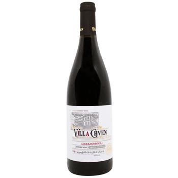 Villa Chven Alexandrouli French Oak Aged Red Dry Wine 14.5% 0.75l - buy, prices for WINETIME - photo 1