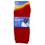 Novus Bright Mix Set of Long Men's Socks s.25-27 3 Pairs