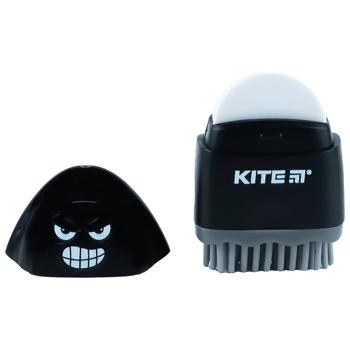 Точилка Kite Faces с контейнером и ластиком в ассортименте - купить, цены на Auchan - фото 2