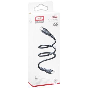 Кабель XO NBQ231B Rock Series Type-C to Type-C Data Cable 1м - купити, ціни на Auchan - фото 3