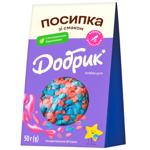 Посыпка кондитерская фигурная Добрик со вкусом Bubble gum 50г