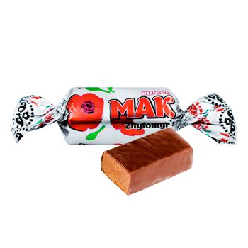 Zhytomyr Lasoshchi Zhytomyr’s Mak Glazed Candies 500g