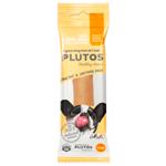 Ласощі для собак кісточка сирна Plutos, розмір L - арахісове масло