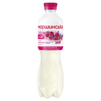 Morshynska Non-Carbonated Drinking Water with Raspberry-Lavender Flavor 0.5l - buy, prices for Grono - photo 1