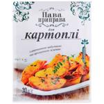 Приправа Ласочка Пава приправа для картоплі 30г