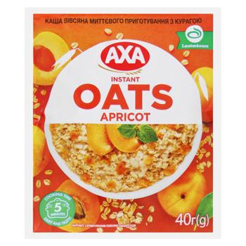 АХА With Dried Apricots Quick-Cooking Oatmeal Porridge 40g - buy, prices for EKO Market - photo 1
