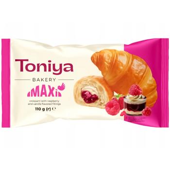 Круасан Toniya Малина та ваніль 110г