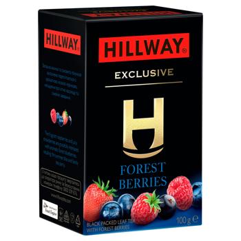 Чай чорний Hillway Exclusive Forest Berries листовий 100г - купити, ціни на - фото 2