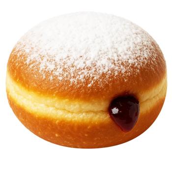 Пончик с вишней - купить, цены на Идеал - фото 1