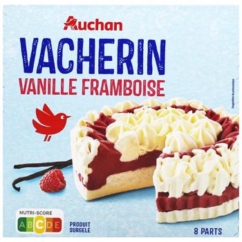 Auchan Ice cream-cake with Vanilla 478g - buy, prices for - photo 2