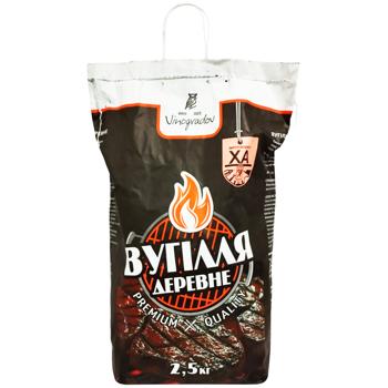 Вугілля деревне 2.5кг Виноградов