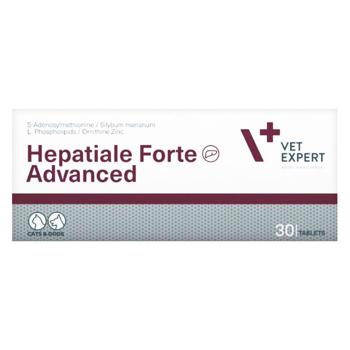 Добавка пищевая для собак и кошек Vet Expert Hepatiale Forte Advanced Поддержание и защита функций печени 30шт - купить, цены на MasterZoo - фото 1