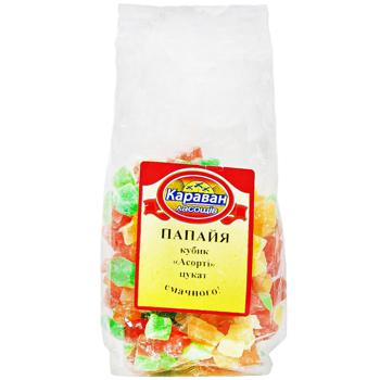Папайя Караван ласощів цукат кубики асорті 180г - купити, ціни на Auchan - фото 2