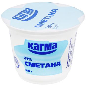 Сметана Кагма 21% 225г - купити, ціни на Auchan - фото 1