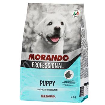 Morando Professional Dry Food with Chicken for Puppies 4kg - buy, prices for NOVUS - photo 1