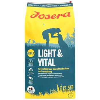 Сухий корм для собак Josera Light & Vital 12,5 кг - домашня птиця - купить, цены на MasterZoo - фото 1